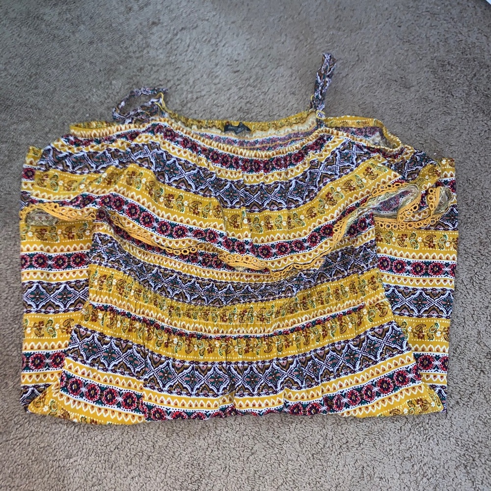 Off the shoulder dress